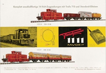 Startkit Fleischmann 1963